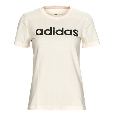 Textiel Dames T-shirts korte mouwen Adidas Sportswear W LIN T Nuance / Decru
