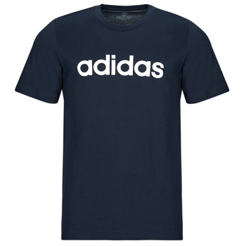 Textiel Heren T-shirts korte mouwen adidas Performance M LIN SJ T Inkt / Légende