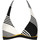 Textiel Dames Bikinibroekjes- en tops Lisca Voorgevormd driehoekig zwempak topje zonder beugel Quinby Zwart