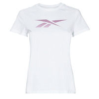 Textiel Dames T-shirts korte mouwen Reebok Classic Vectr Graphic Tee Wit