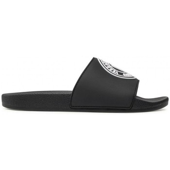 Schoenen Dames Leren slippers Versace Jeans Couture 72VA3SQ5 Zwart