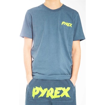 Textiel Heren T-shirts korte mouwen Pyrex 22EPB43047 Blauw