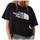 Textiel Dames T-shirts & Polo’s The North Face W CROPPED EASY TEE Zwart
