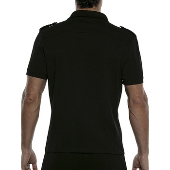Code 22 Overhemd met korte mouwen Stretch Code22 Zwart