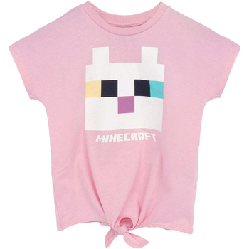 Textiel Meisjes T-shirts met lange mouwen Minecraft  Rood