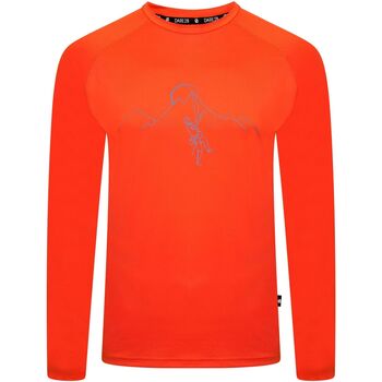 Textiel Heren T-shirts met lange mouwen Dare 2b  Oranje