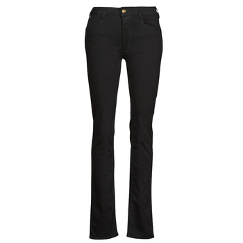Textiel Dames Straight jeans Le Temps des Cerises PULP HIGH REGULAR Stay / Zwart