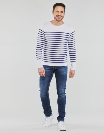 Textiel Heren Straight jeans Le Temps des Cerises 812 VEILS Blauw