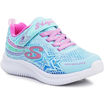 Schoenen Meisjes Sandalen / Open schoenen Skechers Jumpsters- WISHFUL STAR 302323-AQPR Blauw