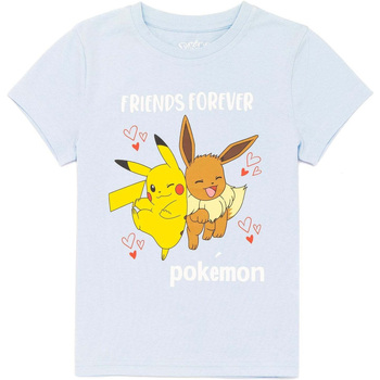 Textiel Meisjes T-shirts met lange mouwen Pokemon  Multicolour