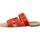 Schoenen Dames Sandalen / Open schoenen Tommy Hilfiger WEBBING FLAT ESPAD Oranje