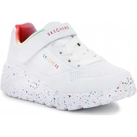 Schoenen Meisjes Sandalen / Open schoenen Skechers Uno Lite - RAINBOW SPECKS 310457-WMLT Wit