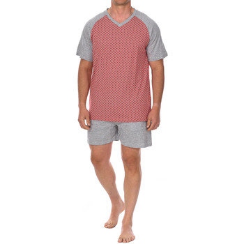 Textiel Heren Pyjama's / nachthemden J And J Brothers JJBCH5300 Multicolour