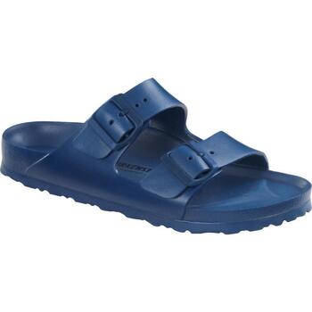 Schoenen Dames Leren slippers Birkenstock 1019142 Blauw