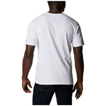 Columbia M GRAPHIC SS TEE BLANC Wit