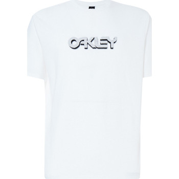 Textiel T-shirts korte mouwen Oakley T-shirt  Stone B1B Wit