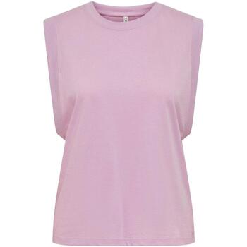 Textiel Dames T-shirts & Polo’s Only  Roze