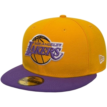 Accessoires Heren Pet New-Era Los Angeles Lakers NBA Basic Cap Geel