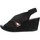 Schoenen Dames Sandalen / Open schoenen Stonefly MARLENE II 12 VELOUR Zwart