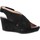 Schoenen Dames Sandalen / Open schoenen Stonefly MARLENE II 12 VELOUR Zwart