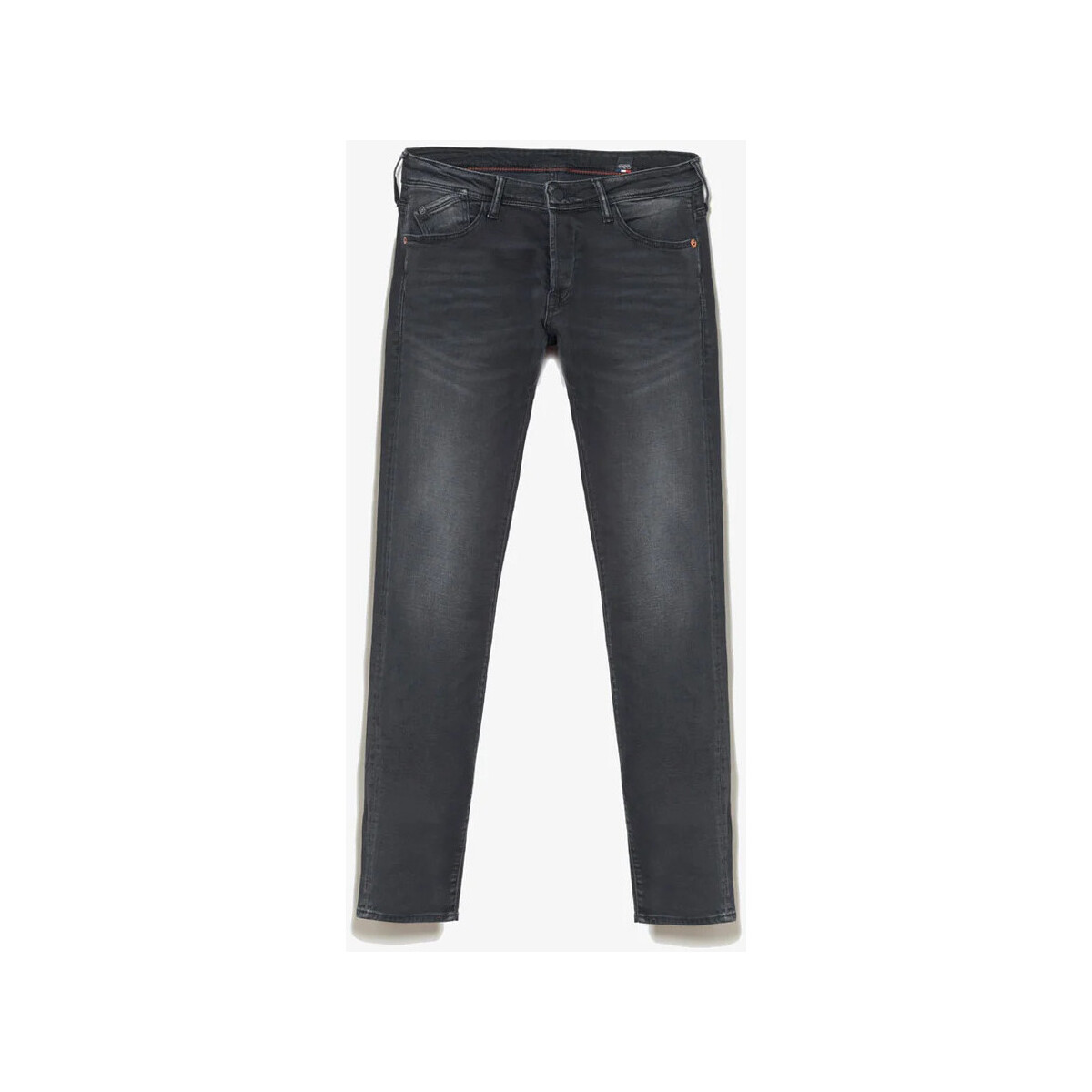 Textiel Heren Jeans Le Temps des Cerises Jeans slim stretch 700/11, lengte 34 Zwart