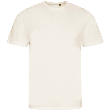 Textiel Heren T-shirts met lange mouwen Ecologie EA001 Beige