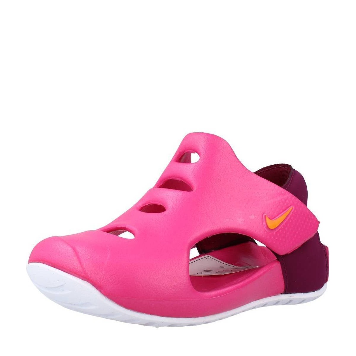 Schoenen Meisjes Teenslippers Nike SUNRAY PROTECT 3 Roze