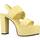 Schoenen Dames Sandalen / Open schoenen Pon´s Quintana 9998 001 Geel