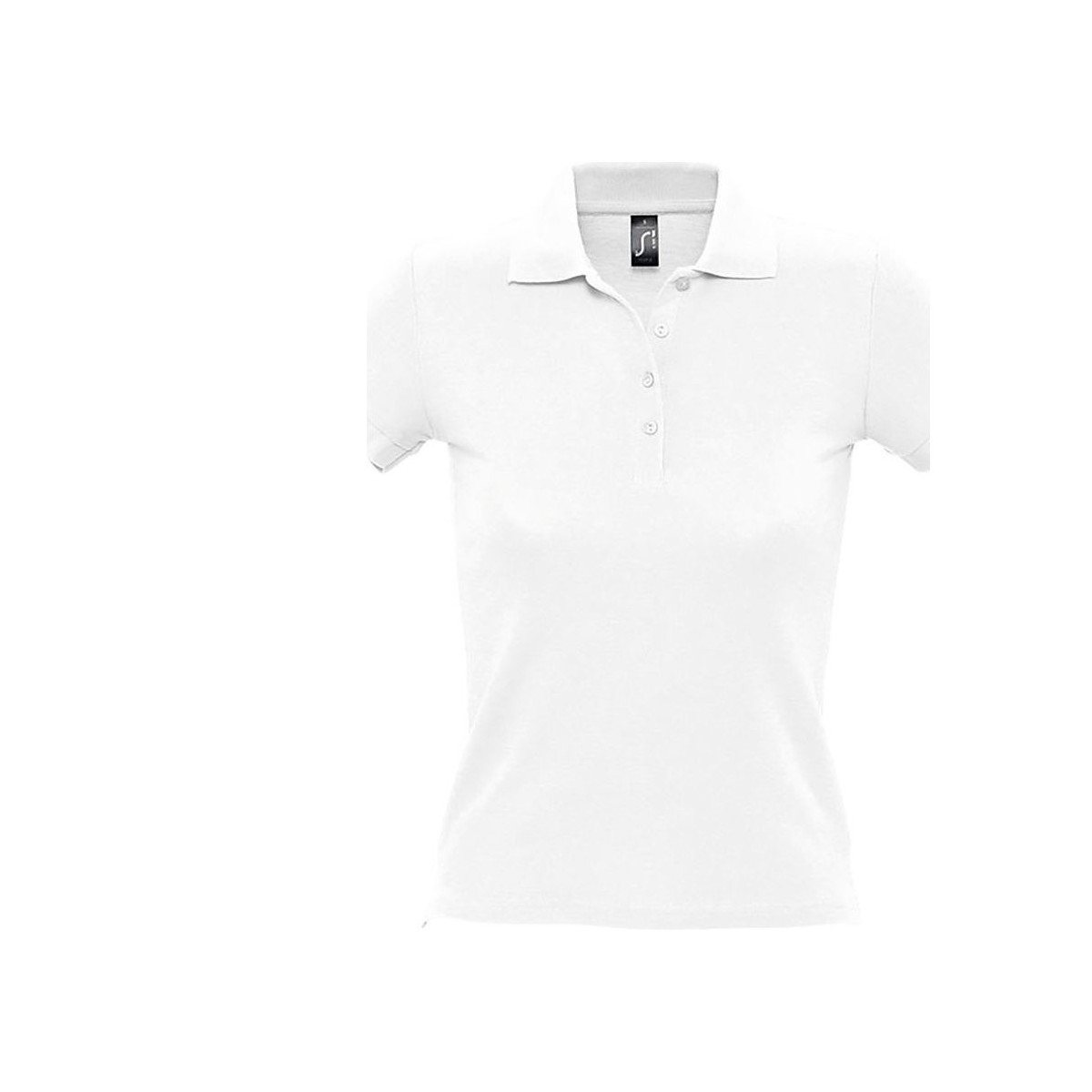 Textiel Dames Polo's korte mouwen Sols PEOPLE - POLO MUJER Wit
