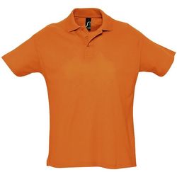 Textiel Heren Polo's korte mouwen Sols SUMMER II - POLO HOMBRE MANGA CORTA Oranje