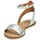 Schoenen Dames Sandalen / Open schoenen Lucky Brand COVELA Mint / Zilver