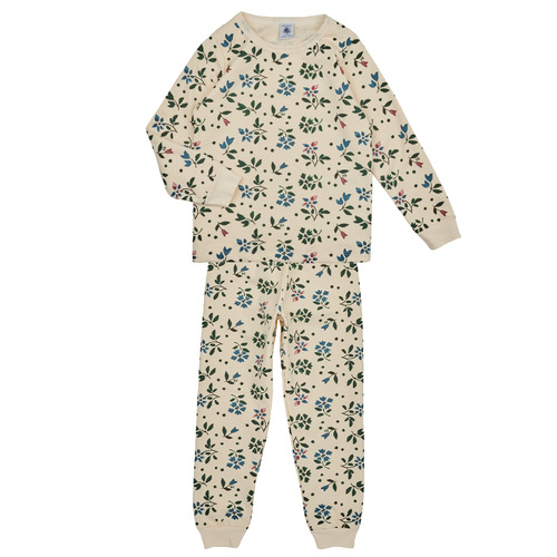 Textiel Meisjes Pyjama's / nachthemden Petit Bateau CINGU Multicolour