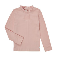Textiel Meisjes T-shirts met lange mouwen Petit Bateau COISE Roze