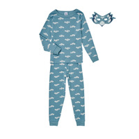 Textiel Meisjes Pyjama's / nachthemden Petit Bateau CHOUCROUTE Blauw