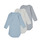 Textiel Jongens Pyjama's / nachthemden Petit Bateau LOT 3 BODY Multicolour