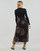Textiel Dames Lange jurken Desigual GLORIA Zwart / Multicolour
