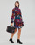 Textiel Dames Korte jurken Desigual SIENA Zwart / Multicolour