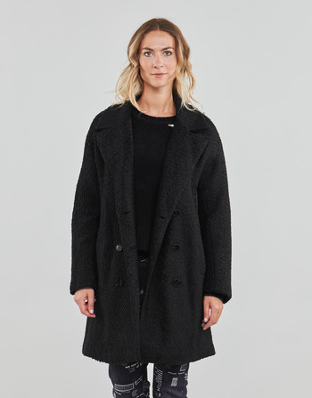 Textiel Dames Mantel jassen Desigual LONDON Zwart