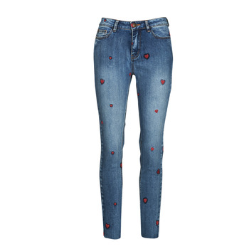 Textiel Dames Straight jeans Desigual AMORE Blauw / Medium