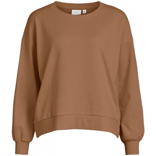 Textiel Dames Sweaters / Sweatshirts Vila Sweat Rusti Bat - Toasted Coconut Bruin