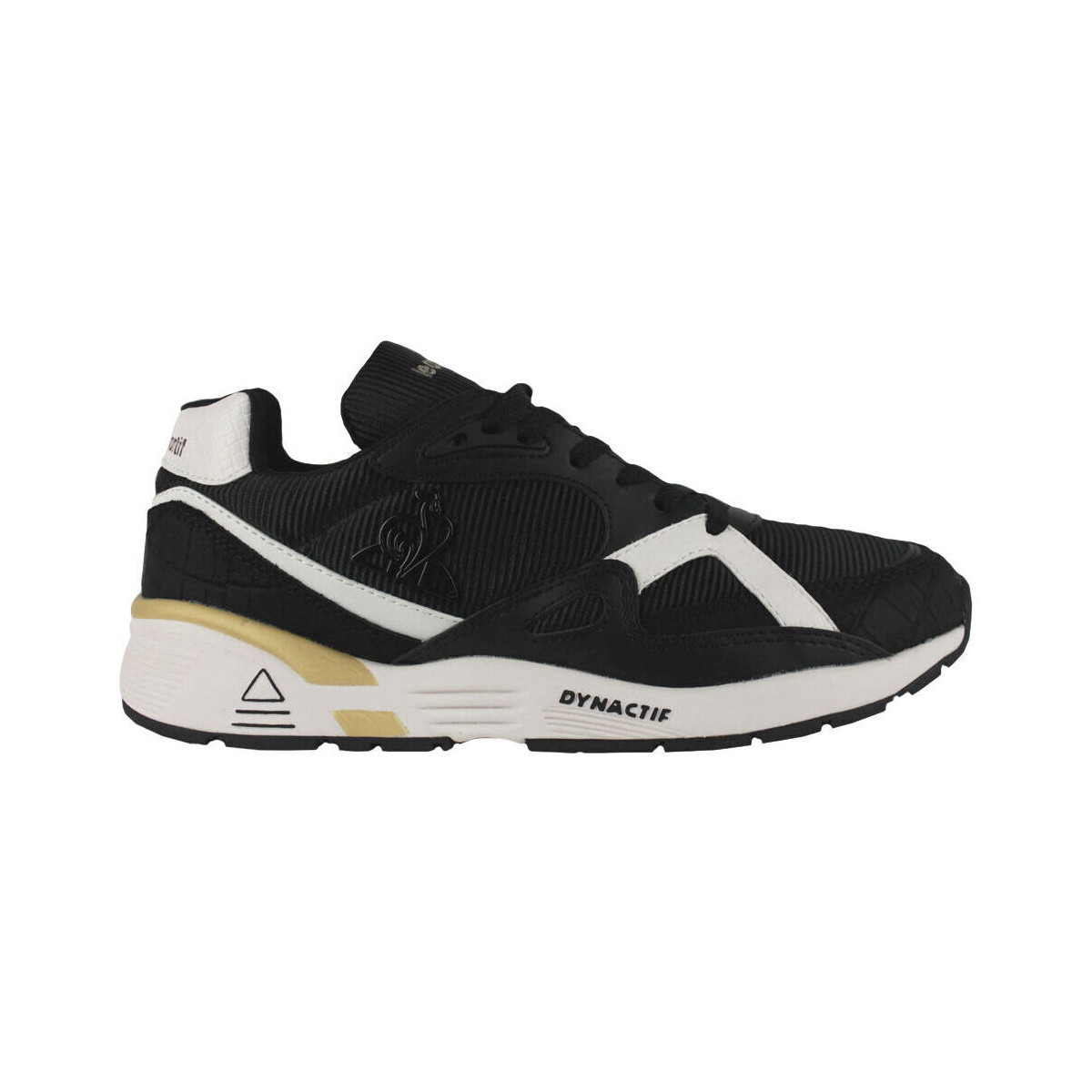 Schoenen Dames Sneakers Le Coq Sportif 2210293 BLACK/OPTICAL WHITE Zwart