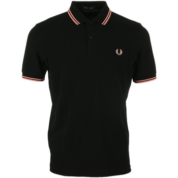 Fred Perry Twin Tipped Shirt Zwart