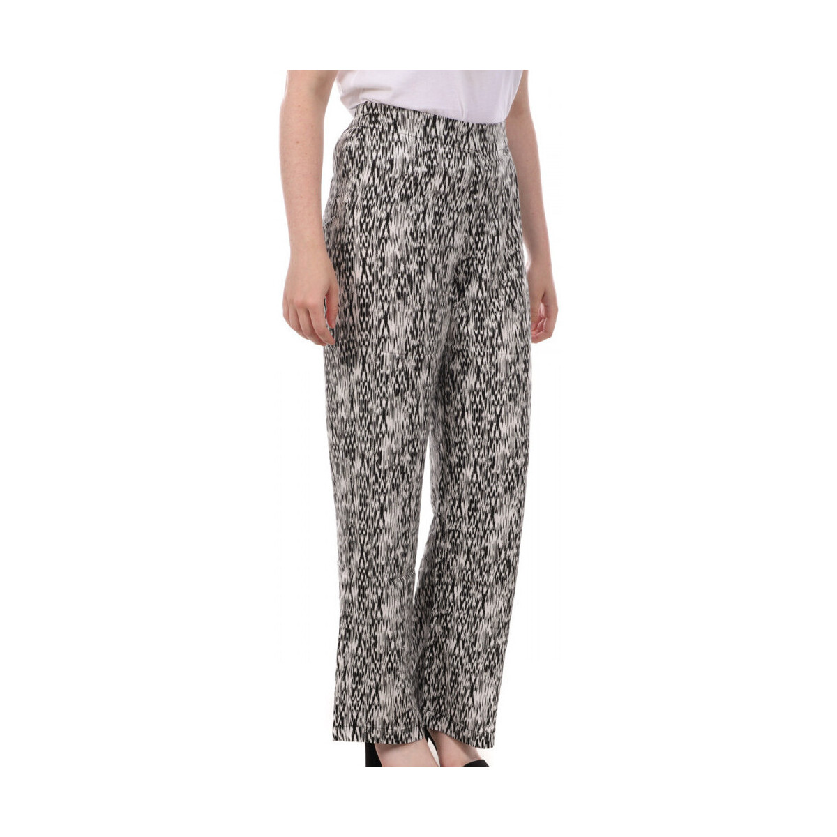 Textiel Dames Broeken / Pantalons Vero Moda  Wit