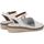 Schoenen Dames Sandalen / Open schoenen Fluchos SANDAL ESPE D8771 Wit