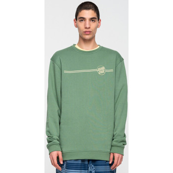 Textiel Heren Sweaters / Sweatshirts Santa Cruz Opus dot stripe crew Groen