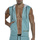 Textiel Heren Trainings jassen Code 22 Mouwloos vest met kap Motion Code22 Blauw