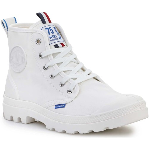 Schoenen Hoge sneakers Palladium PAMPA HI DARE 75 STAR WHITE 77893-116-M Wit