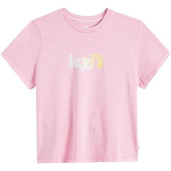 Textiel Dames T-shirts & Polo’s Levi's  Roze