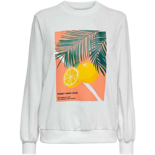 Textiel Dames Sweaters / Sweatshirts Only  Wit