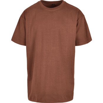 Textiel T-shirts met lange mouwen Build Your Brand BY102 Grijs